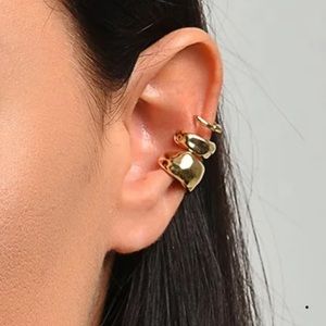 NEW Non-Piercing Cuff Earrings, 3-pack